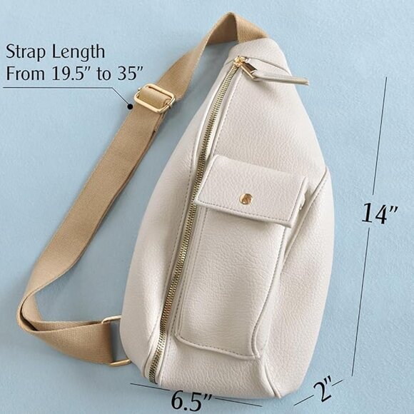 Vegan leather fanny packs crossbody bag main image 5
